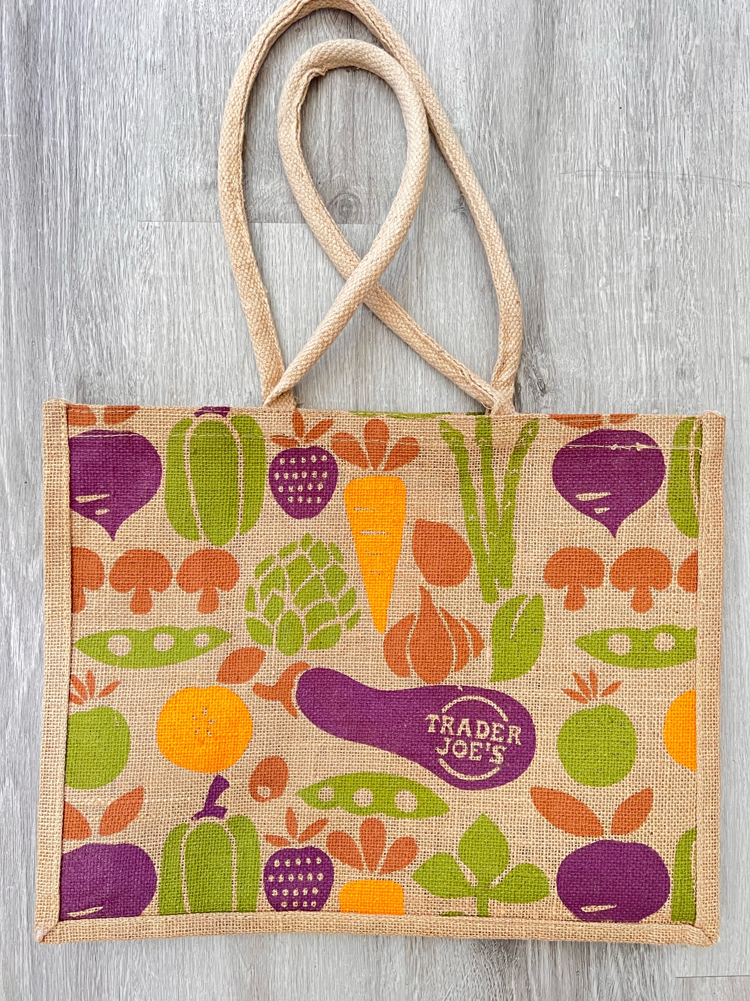 Reusable Trader Joe’s grocery bag