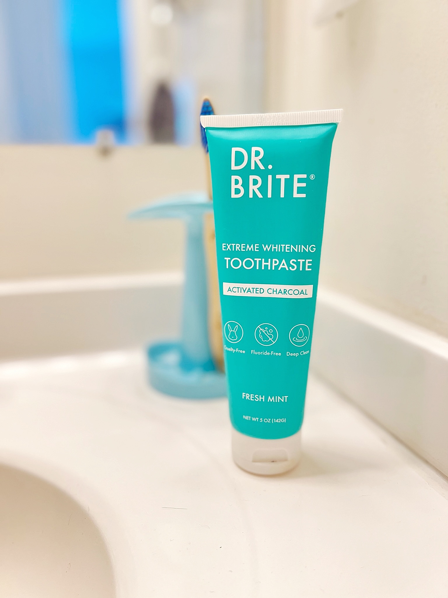 Dr. Brite vegan toothpaste for oral care