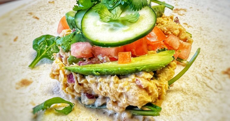 Vegan Tuna Wraps