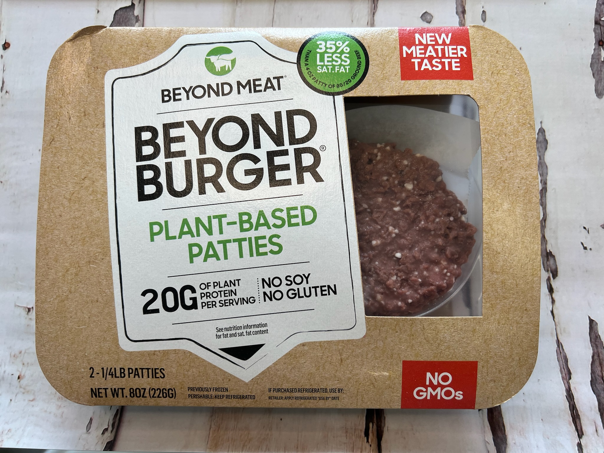 Beyond burgers packaged 