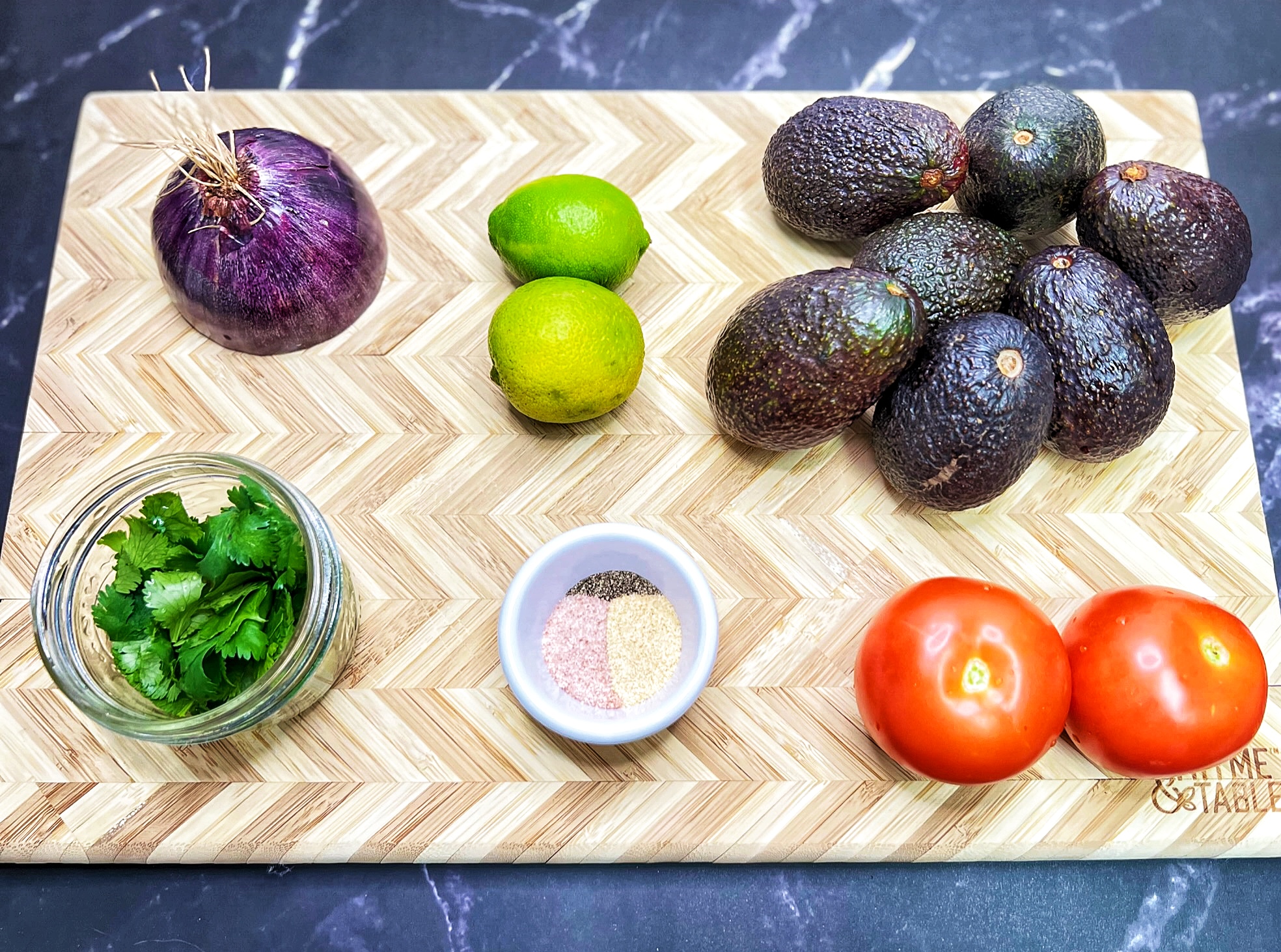 Guacamole ingredients